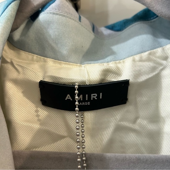 NWT Amiri Landscape Frame Varsity Jacket - Picture 6 of 10